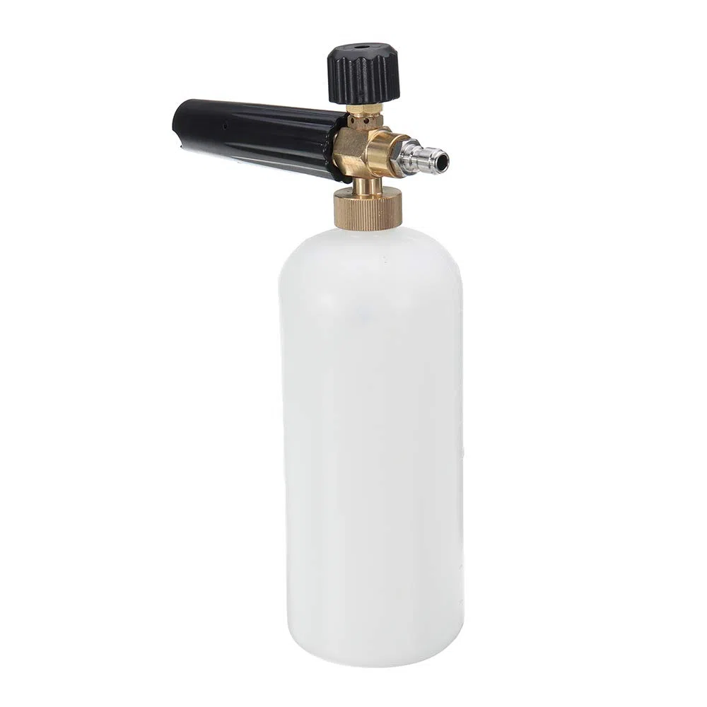900Ml Lavadoras de alta presión Boquillas de espuma de nieve Lanza de pulverización Adaptador profesional de pulverización de jabón para lavado de autos