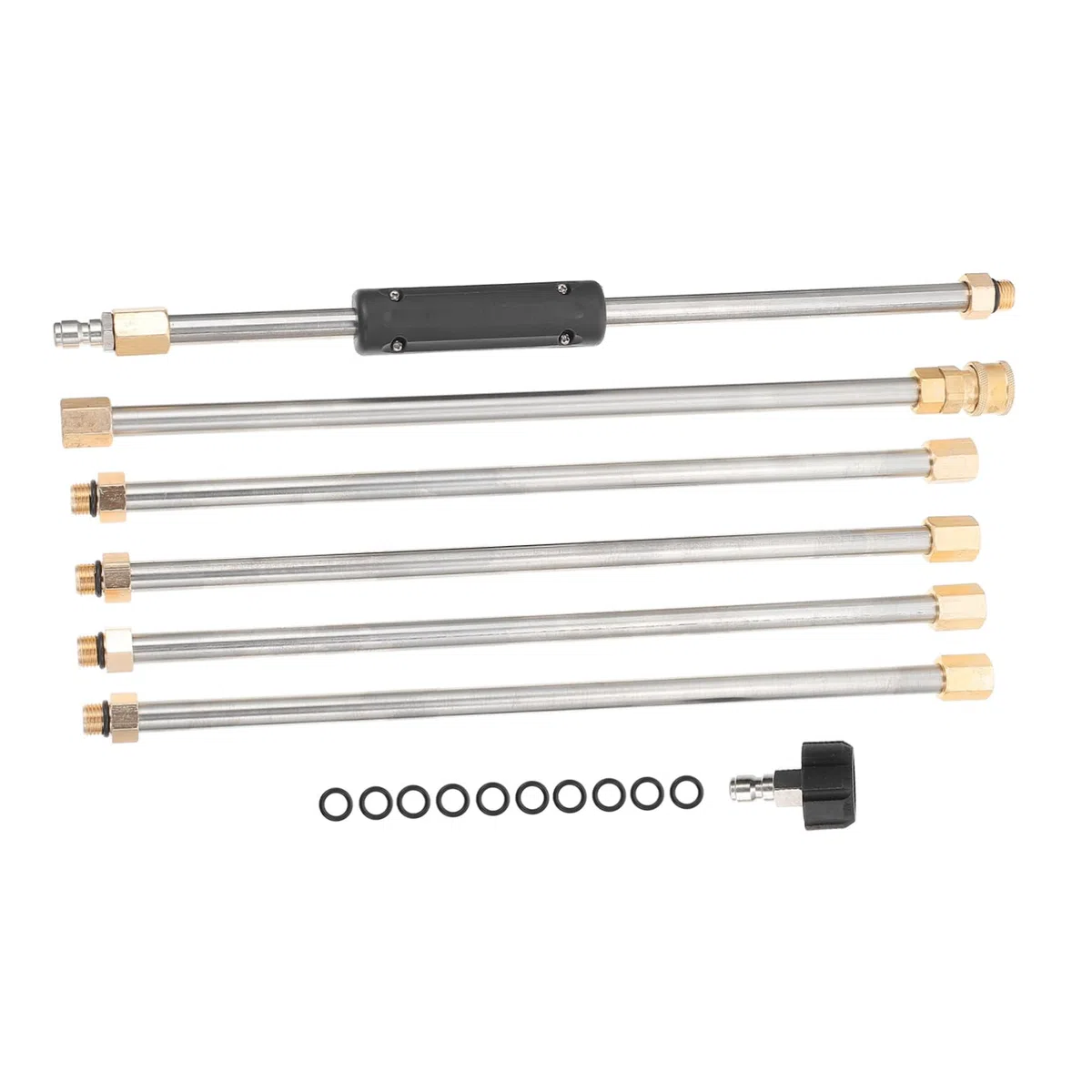 HEMOTON 1juego Manguera De Extensión para Hidrolavadora Varita De Limpieza Boquilla Kit para Lavado De Coches y Limpieza De Patios