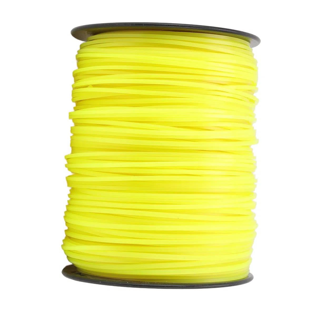 Hilo de desbrozadora de hilo de 3mm, hilo de desbrozadora cuadrada, cable de hilo para cortacésped para, amarillo (300 m/328,08 yardas)