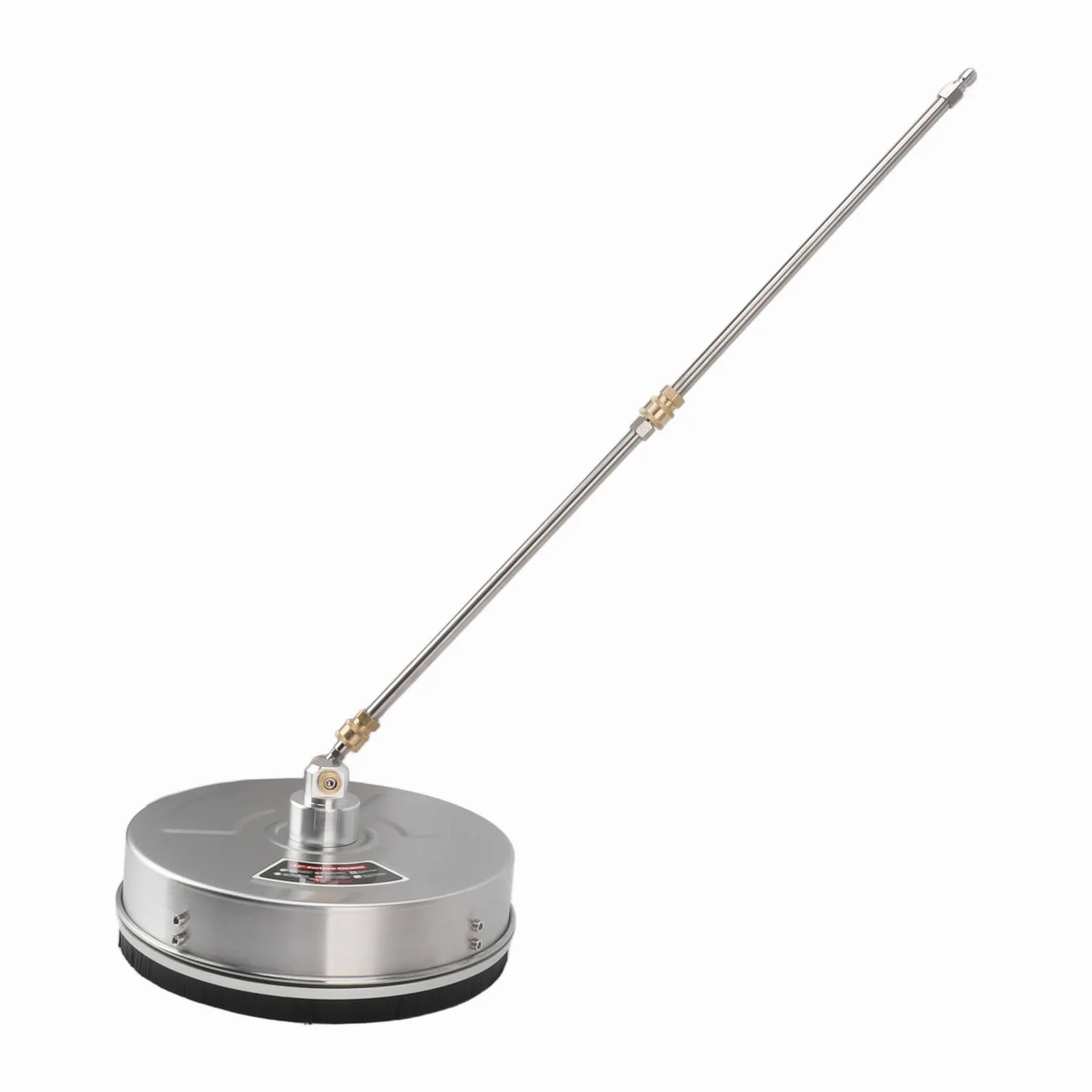Limpiador de Superficies de Lavadora a Presión de Acero Inoxidable para 4000 PSI, Accesorio de Lavadora Eléctrica de Entrada de 13 Pulgadas