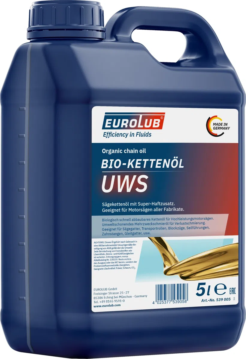 Eurolub Aceite Bio para Cadenas UWS