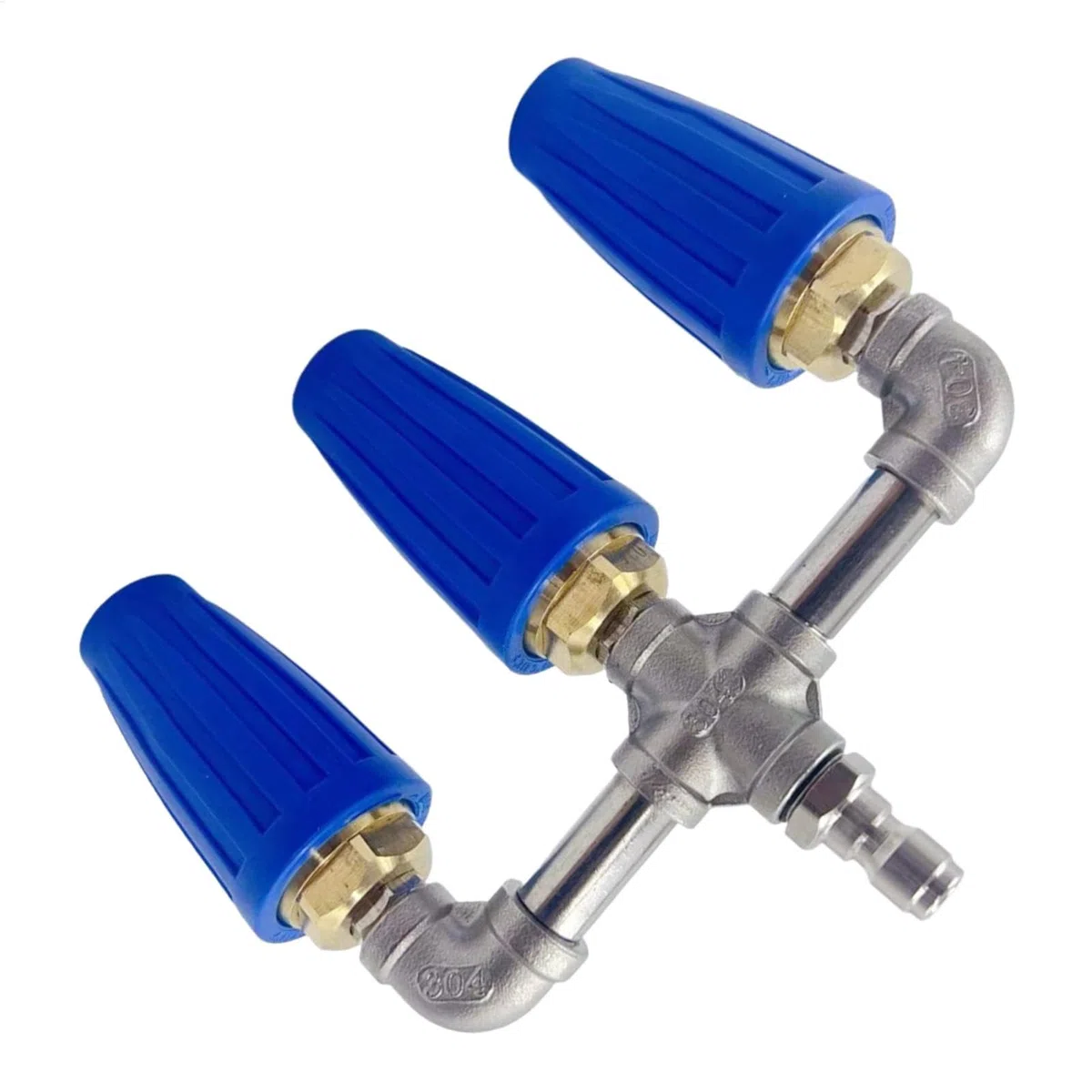 Boquilla Turbo Para Limpiadora A Presión Repuesto De Boquilla De Turbina | Triple Accesorios Para Paredes, Vidrio, Ladrillo, Concreto, Calzadas Y Jardines
