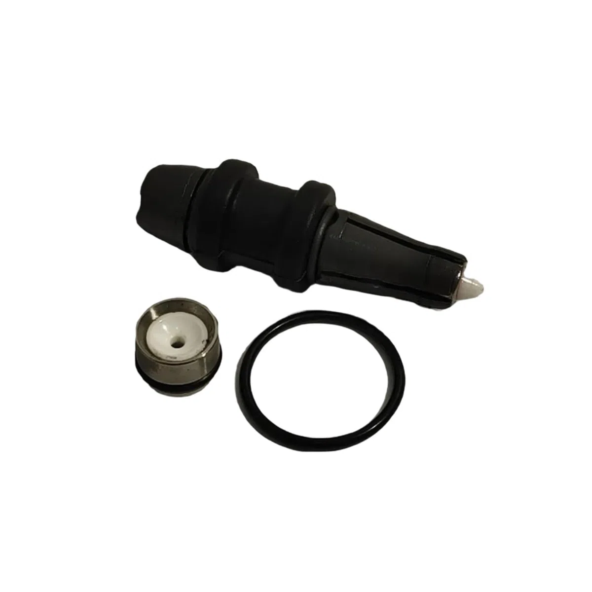 Boquilla turbo inox 500 bar, rotación 360 | Boquilla rotativa de ultra alta presión para limpieza con hidrolavadora(2pcs Repair kit)