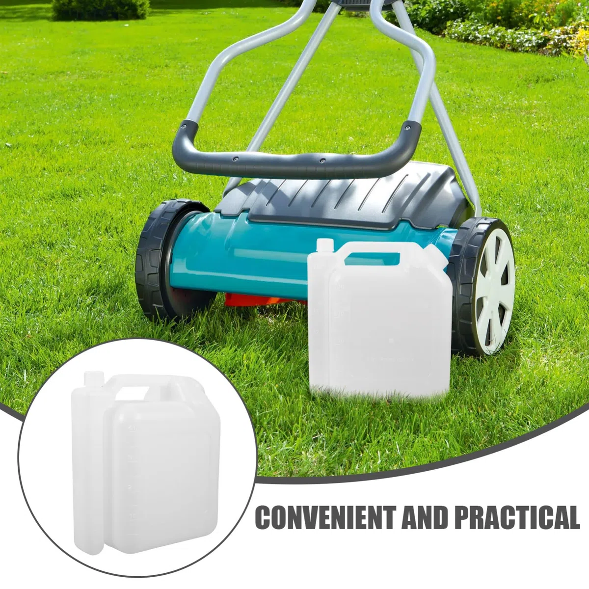 TOYANDONA 3 Piezas Botella Mezcladora de Aceite para Motores de Tiempos para y Aceite de Limpiar Medición Precisa de para Motosierra y Cortacésped