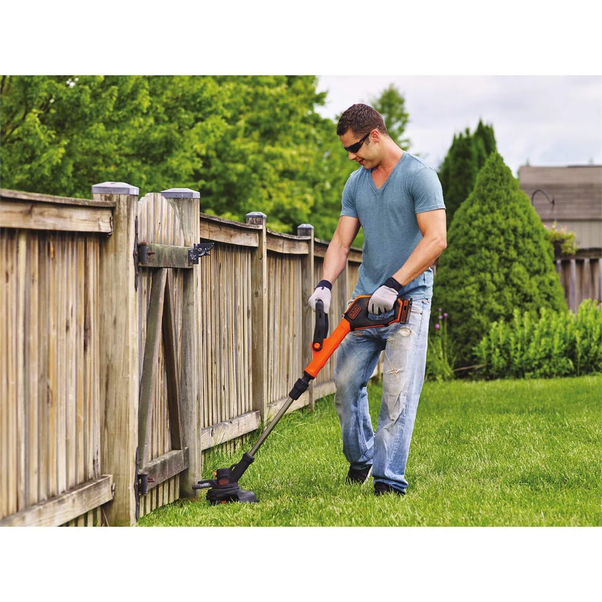 Thten Carretes de recortadora de hilo compatibles con Black and Decker DF-065 GH710 GH700 GH750 RC-065, DF-065-BKP Weed Eater línea de recambio de 36 pies 0.08 pulgadas de alimentación automática de