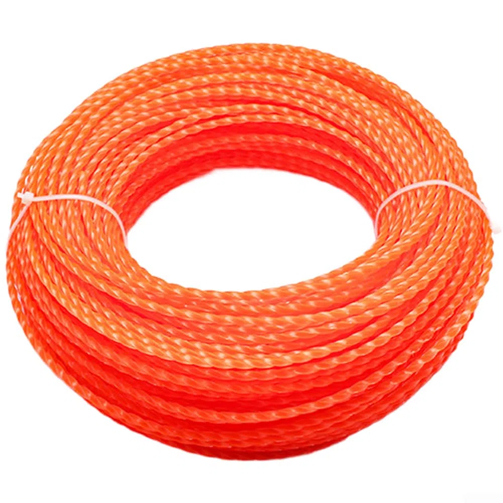Cable de corte de alambre de acero de 3,0 mm de nailon resistente para cortadoras de césped giratorias, herramientas de jardín, Reino Unido (F)
