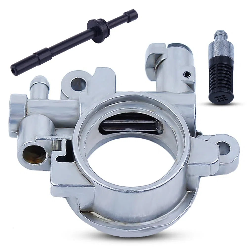 Engrasador de Aceite Apto for Motosierra MS290 MS390 MS310 029 039 1127 640 3200 3204 Gasolina Parte