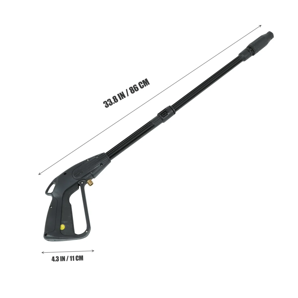 1juego Boquilla De Alta Presión para Limpiadoras De Coches Accesorios De Lavado De Herramienta De Extensión Compatible PSI para Limpiar Patios Vehículos y Superficies Exteriores