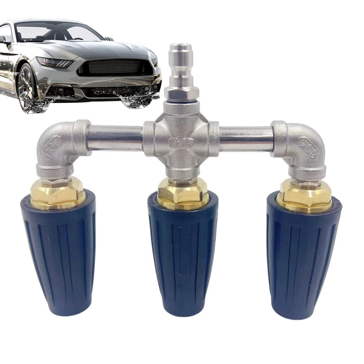 Boquilla Turbo Para Limpiadora A Presión Boquilla Turbo De 275 Bar Con | Punta De Para Hidrolimpiadora Boquilla Turbina Repuesto Conector Rápido Limpieza De Y Coc
