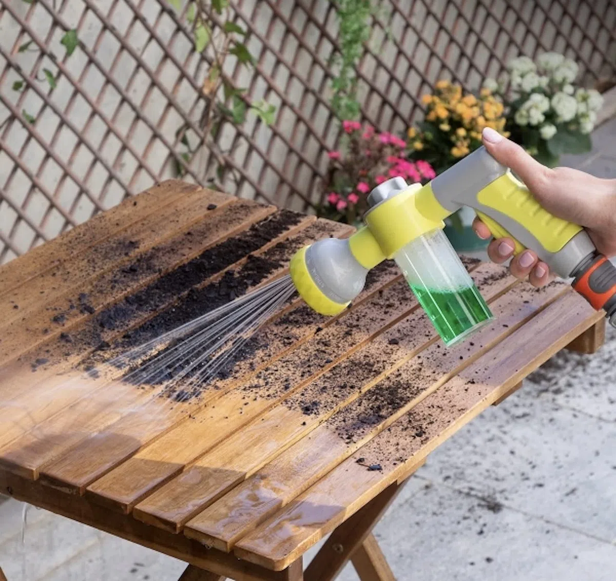 Pistola de Agua de jardín Auto portátil de Espuma Lanza de Agua Pistola de Alta presión 3 Grado Boquilla de Chorro pulverizador de Lavado de Coches Lavadora Automóviles de Herramientas