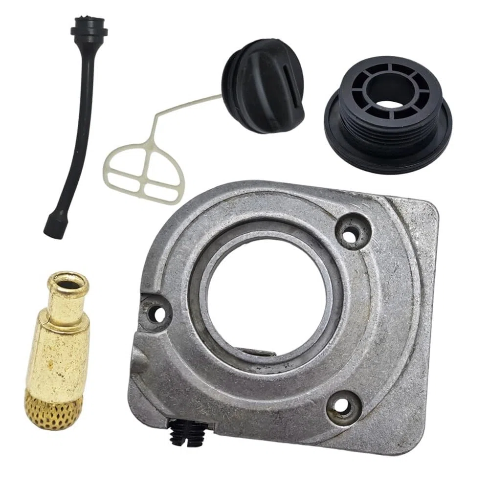 Kit de Engranaje helicoidal for línea de Aceite Compatible con motosierras 394, 394XP, 395 y 395XP. Filtro de Tapa de Aceite OEM 503463702. Reemplazo