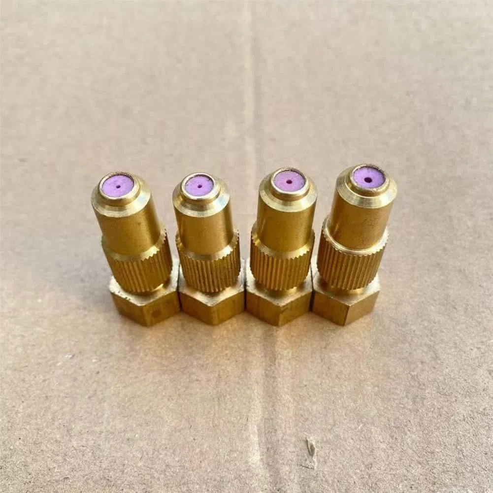 Puntas para hidrolimpiadoras, Puntas de boquilla pulverización ajustable latón 1,5mm M14x1, con junta tórica arandela 2-10 Uds(Brass Ceramic Spray Disc,10pc)