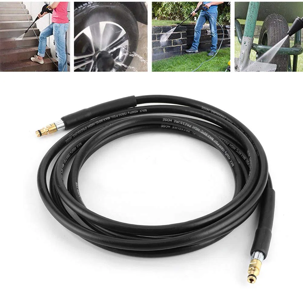 Manguera de repuesto para lavadora eléctrica de alta presión, manguera de limpieza de agua para coche Karcher K2 K3 K4 K5 (10 m)