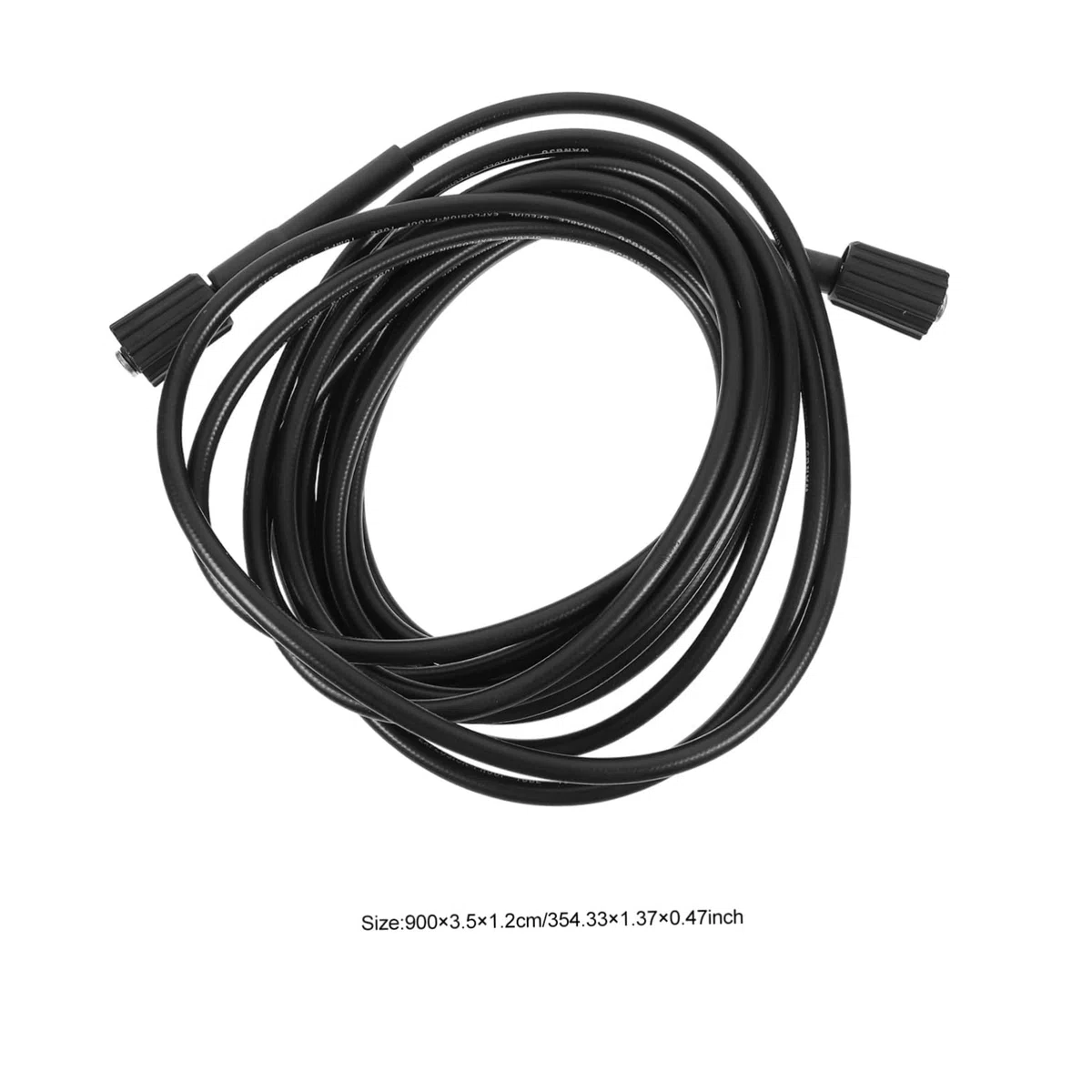 Homoyoyo Manguera de Lavado de Alta Presión para Hidrolimpiadora Jardín, 9 Metros PVC Flexible Resistente al Desgaste, Manguera de Repuesto para Limpieza Coches y Exteriores