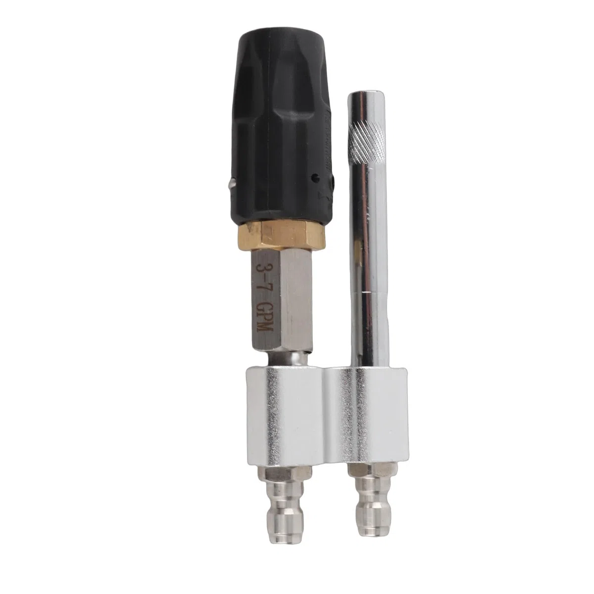 Punta M5 Boquilla giratoria Lavadora a presión Boquilla de jabón de largo alcance Ajustable 0 60 grados Patrón de pulverización 1000 4050 PSI 3 7 GPM para limpieza a alta p