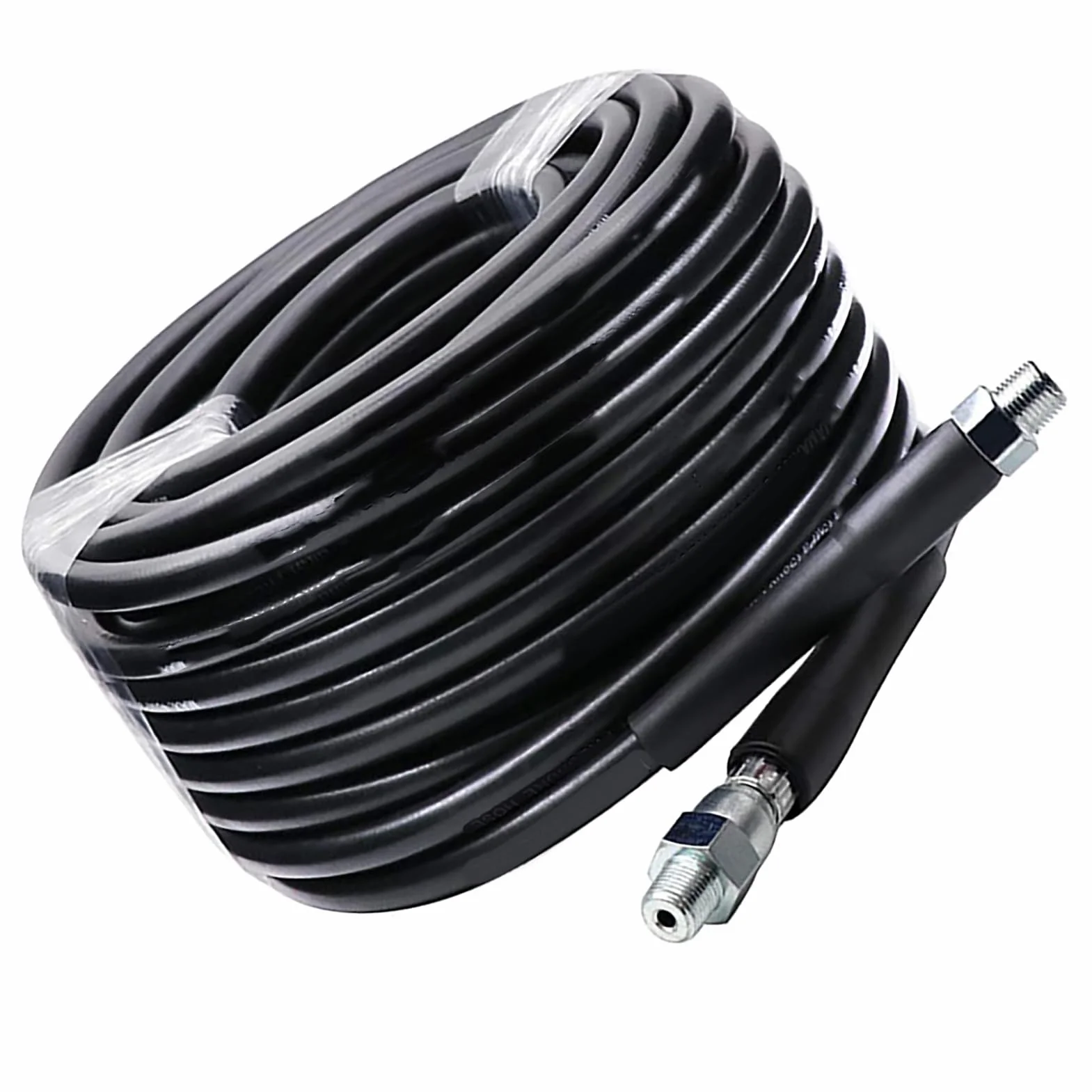 Akozon Kit de Chorro de Alcantarillado de 15M, Manguera Limpiadora de Drenaje de Alta Presión de 5800Psi con Boquillas, Conector Npt de 1/4 de Pulgada para Eliminación de Obstrucciones de Tuberías de