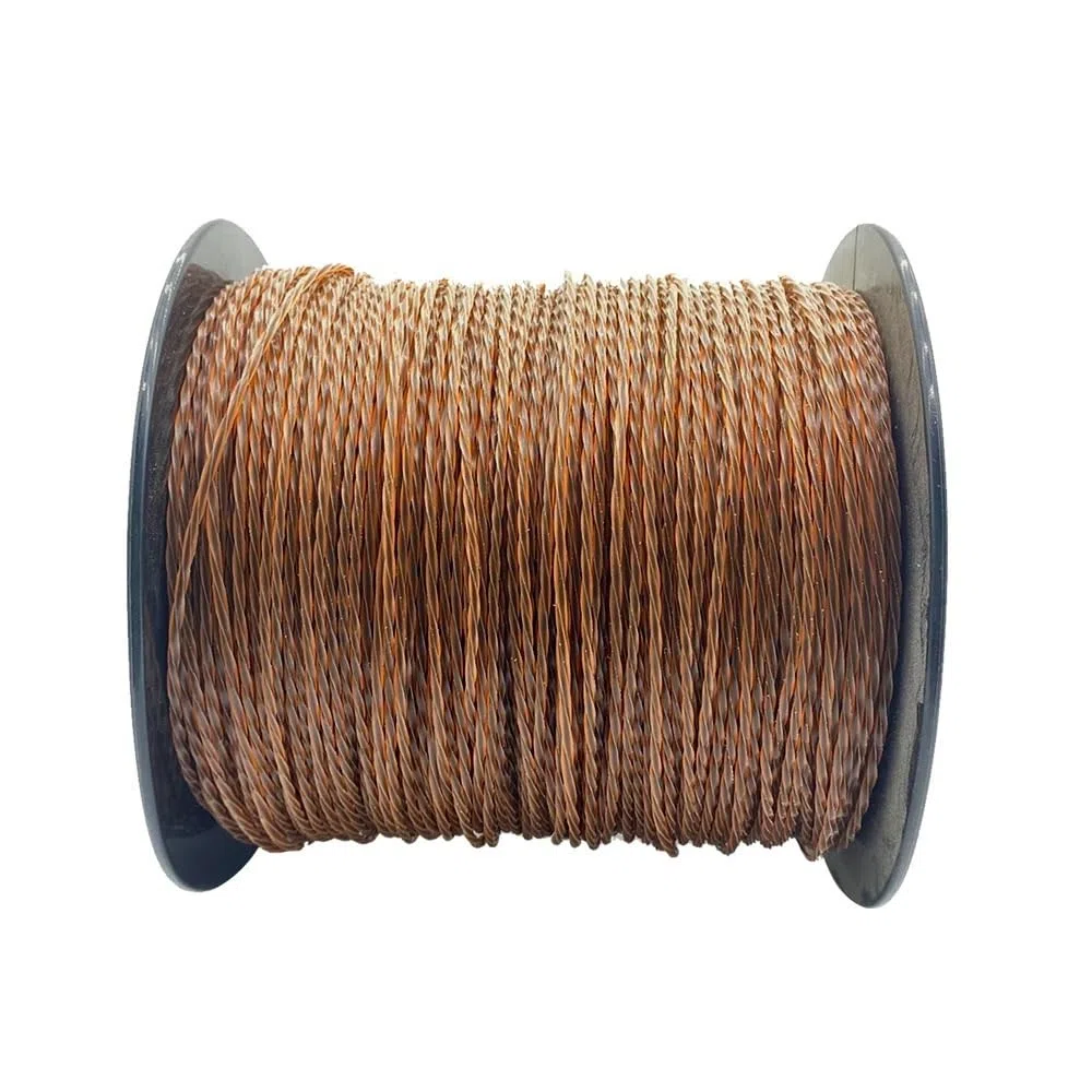Línea de Nailon Compatible, Giro Cuadrado de 2,4 MM y 3LB para cortadora de césped, máquina de deshierbe para jardín