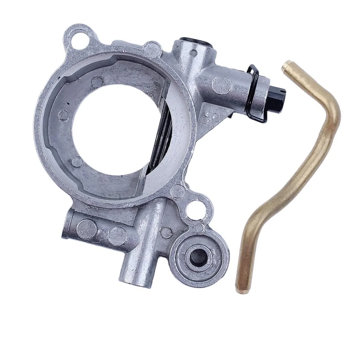 Conjunto de Aceite con tubería Compatible con Husqvarna 362, 365, 371, 372, Jonsered 2063, 2165, 2071, 2171, Piezas de Motosierra 503774301