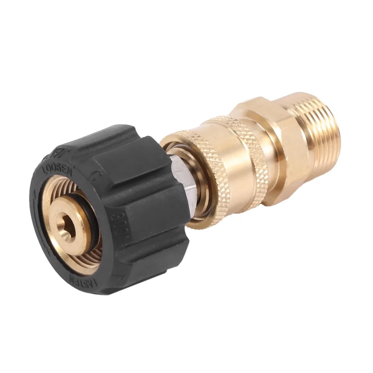 VNE Juego de adaptadores for Lavadora a presión 3X, Kit de conexión rápida M22 a 1/4 Pulgadas, Kit de conexión rápida M22 de 14Mm a 1/4 Pulgadas