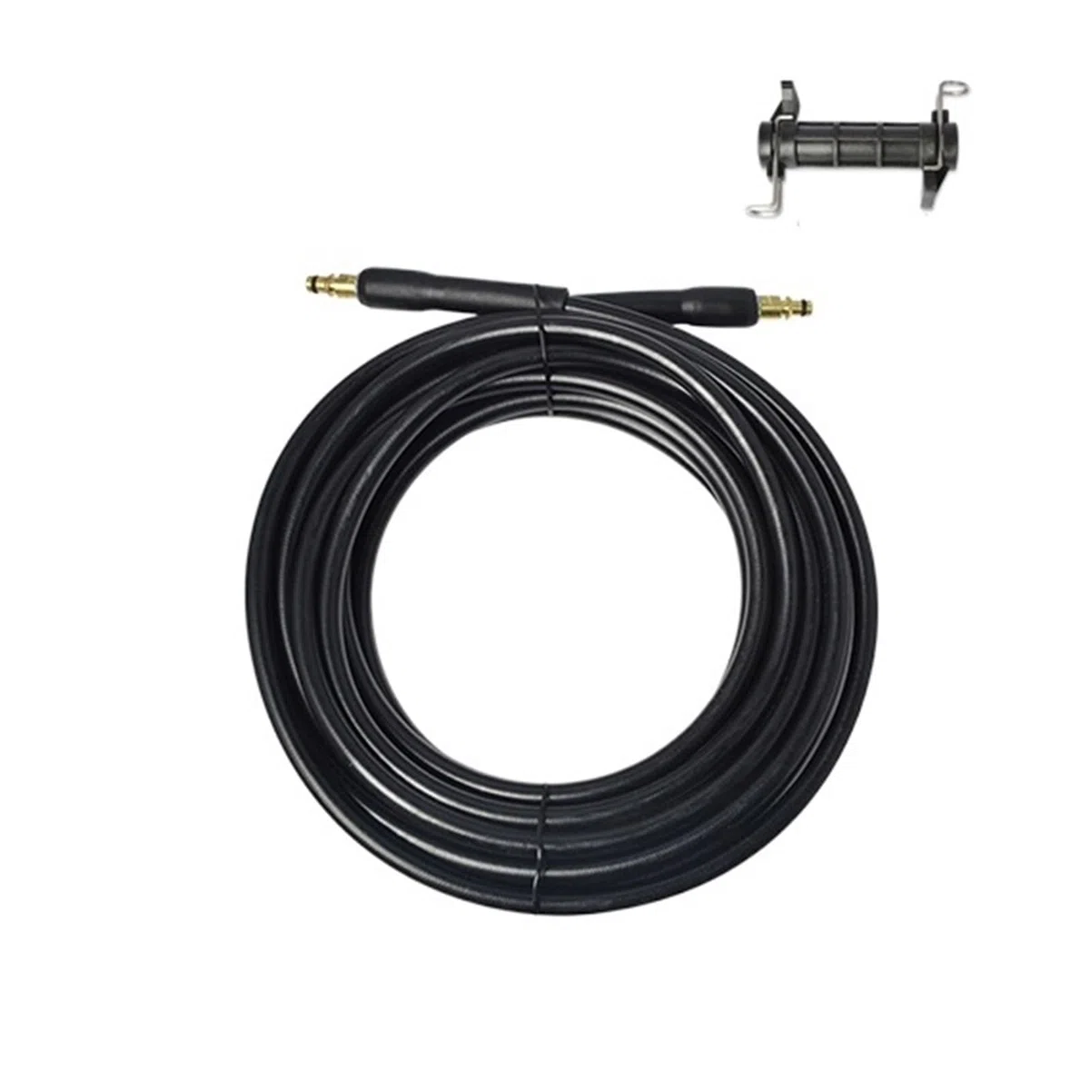 SSIMOO Manguera for Lavadora de Coche de 6, 10 y 15 M, Cable de Tubo, extensión de Manguera de Limpieza de Agua de Alta presión, Conector rápido Compatible con Lavadora a presión (Color : Type A - 15