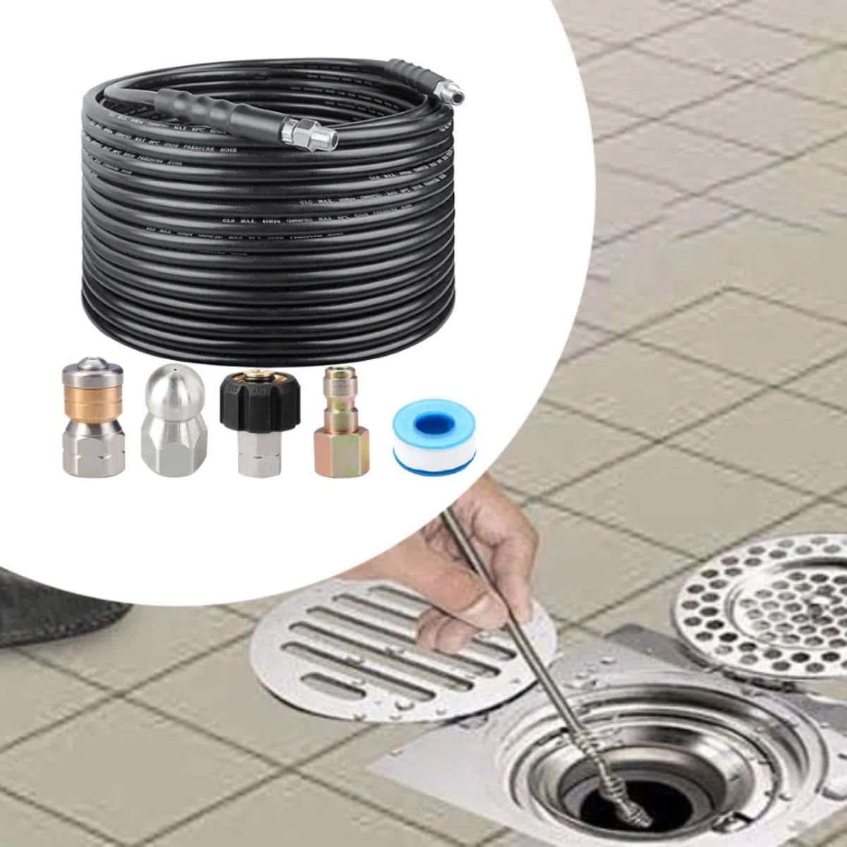 Kit Multifunción de a Presión para Hidrolimpiadoras, para Industriales Y Domésticos.