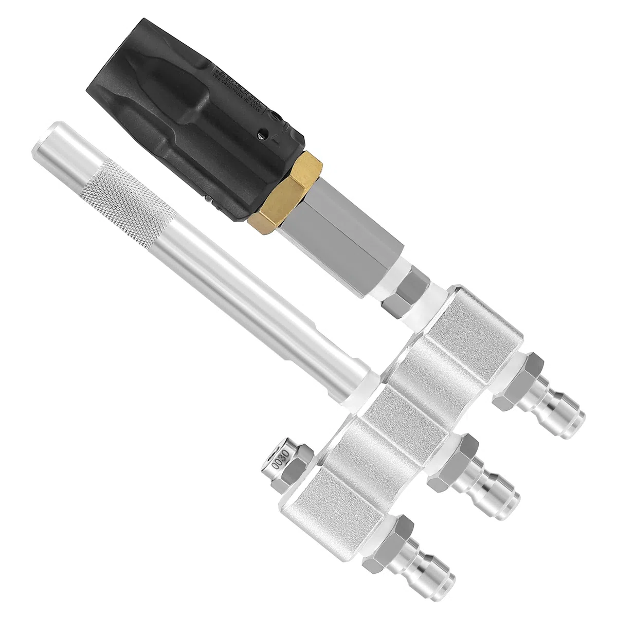 JOEJET Boquilla giratoria M5, punta de disparo para lavadora a presión, conexión rápida de 1/4 pulgadas, 3-7 GPM