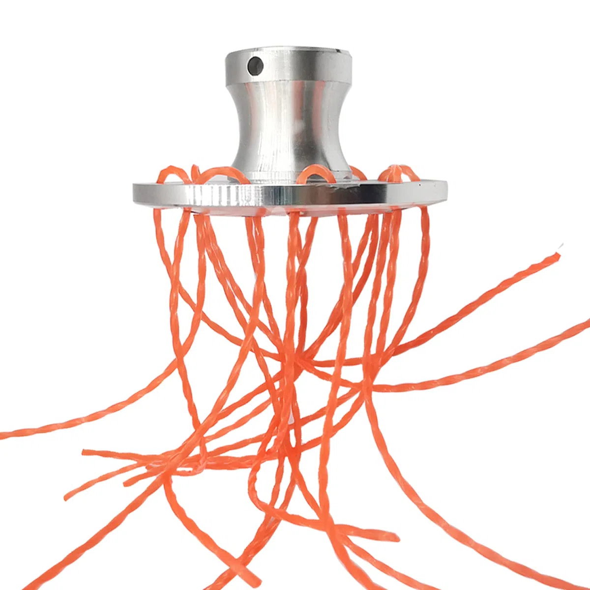 Ajuste universal cabeza recortadora Weed Eater Multi-line .105 pulgadas línea de corte de césped de aleación de aluminio para Brushcutter 1 pulgadas caja de cambios