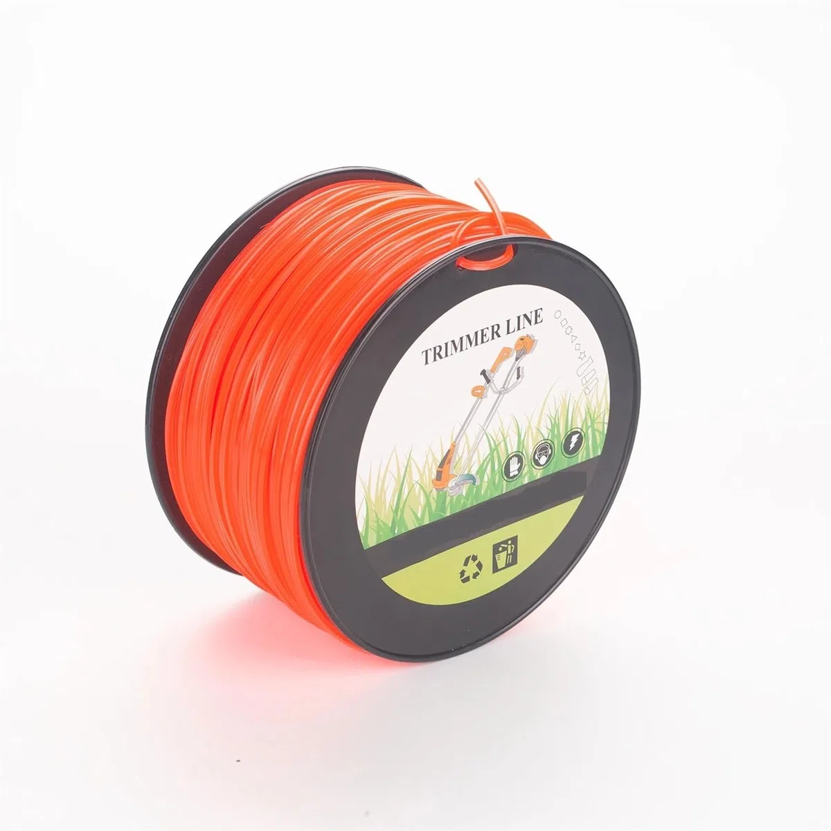 Hilo de desbrozadora de Corte de Hierba Plateada, 5LB/2,25 kg, 2,4/3,0mm, Cable de Relleno de Grafito Redondo, Cuerda de Alambre for cortadora de césped