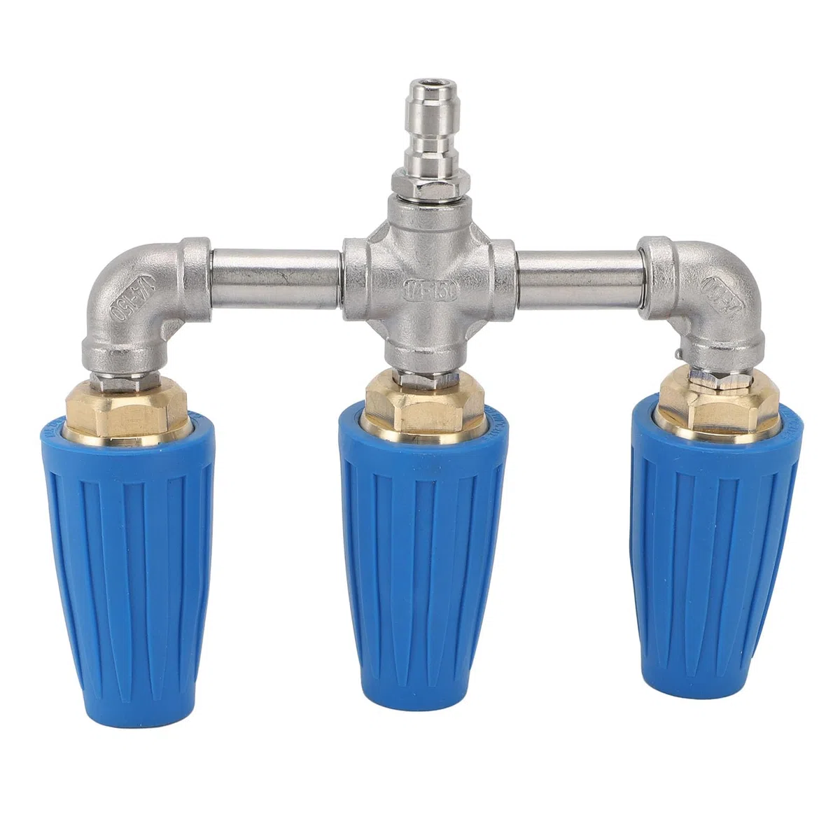 Generic Boquilla Turbo Triple de Alta Presión, Boquilla de Lavadora Giratoria de 4000PSI para Limpieza de Carreteras de Coches y Jardines