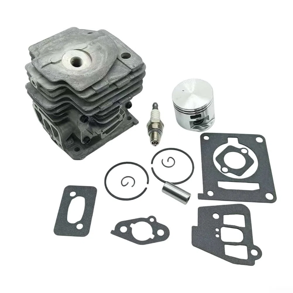 Kit de cilindro y pistón para modelos de desbrozadora FS240 FS240C FS240R FS240RC FS360C FS361C incluyendo juntas para reparación de equipos de paisajismo al aire libre y rendimiento suave
