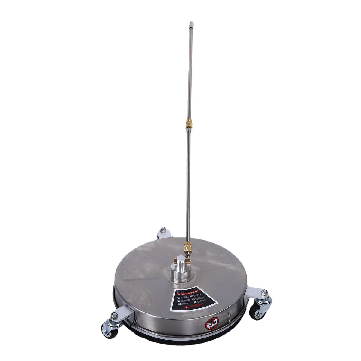 HEEPDD Boquilla Giratoria Turbo Boost Limpiador de Lavadora a Presión, Boquilla Giratoria de Acero Inoxidable de 15 Pulgadas Turbo Boost para Accesorio de Lavadora a Presión Entrada de Hormigón