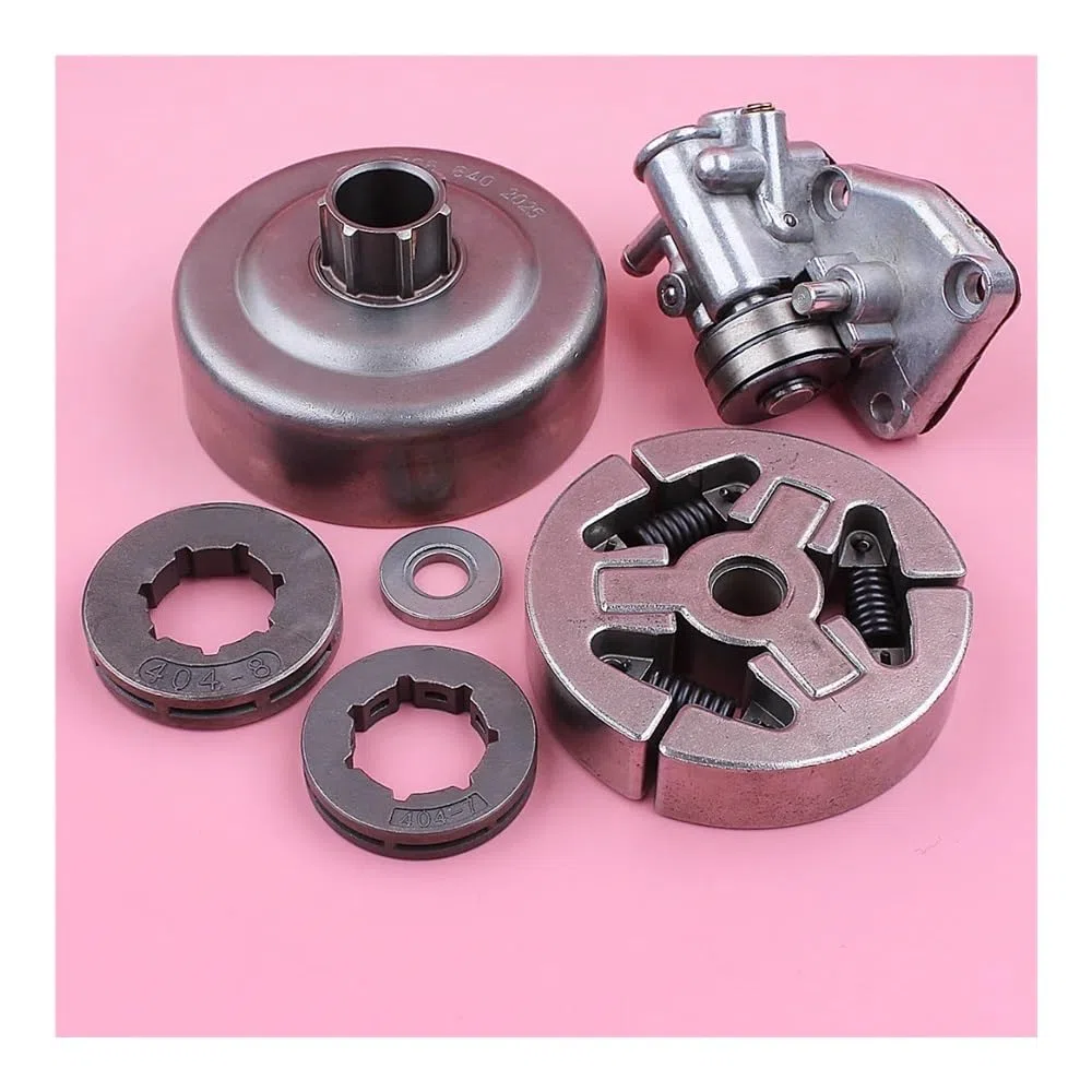 Conjunto de Aceite de Tambor de Embrague Compatible con Rueda Dentada de 8 y 7 Dientes 070 .404, Repuesto de Motosierra