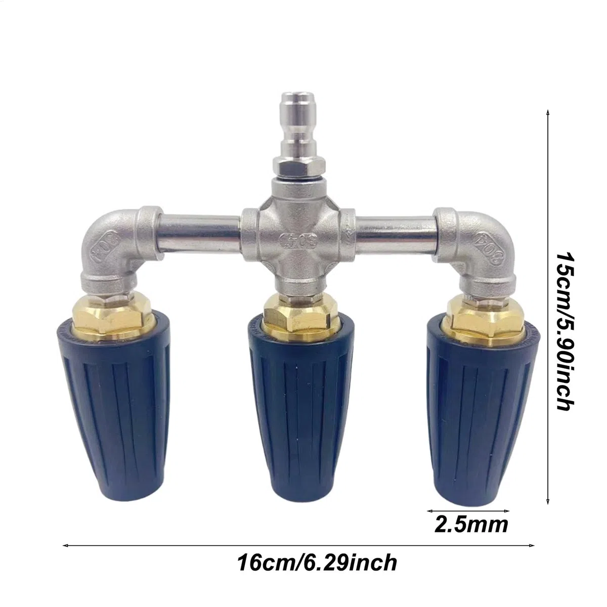 Boquilla Turbo Para Limpiadora A Presión Recambio Turbina Con Conector | Punta Turbo Para Hidrolavadora Accesorios De Limpieza Para Hidrolimpiadora Paredes Vidrio Ladrillos Hormigón Entrada