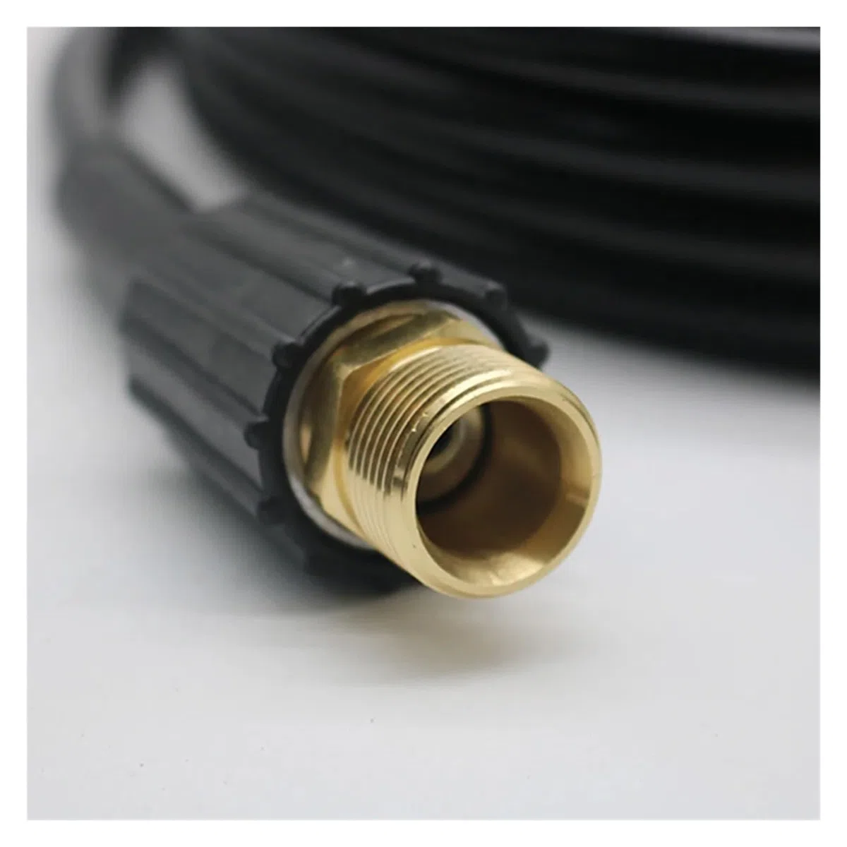 Manguera de lavadora de alta presión de 6-15 metros, cable de tubo, manguera de extensión de limpieza de agua for lavadora de coche, manguera de agua (Size : 6m)