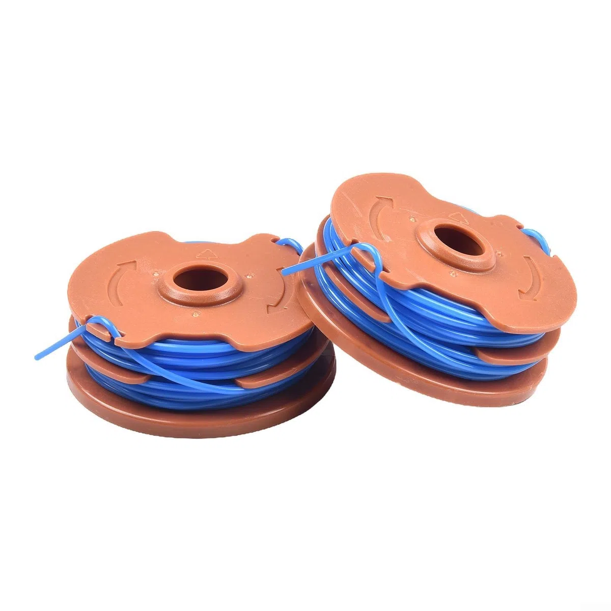 Bobina de Repuesto para Hilo de cortabordes, Carrete e Hilo Doble de 0,5 mm for desbrozadora TTB820GGT de 600 W (Paquete de 3)