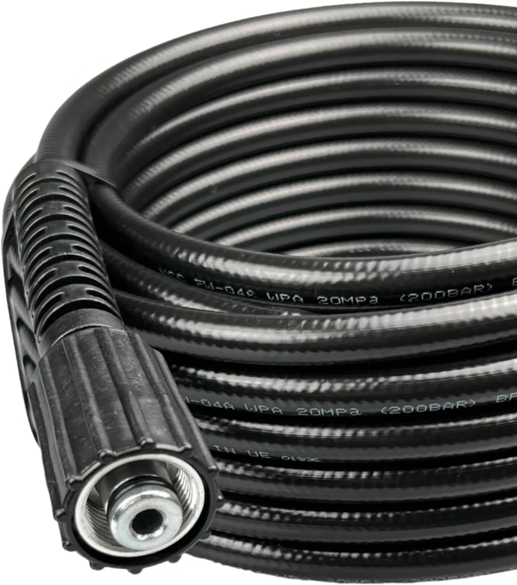 M&M Smartek manguera alta presión 95 m para Kärcher, ref. 2.641-706.0 | Manguera reforzada de alta presión con protección anti-dobleces; comprobar conexiones, presión, temperatura y equipo seguro.