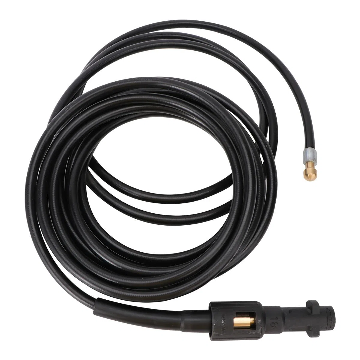 Manguera para Hidrolavadora de Alta Presión 6m Compatible para Limpieza de Desagües y Alcantarillado, Material Duradero, Boquilla Estrecha para Espacios Reducidos