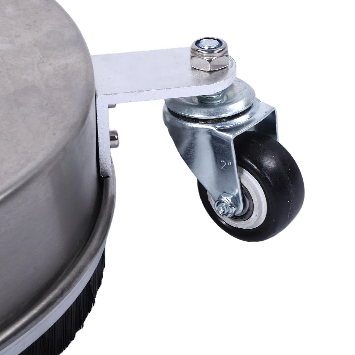 Tnfeeon Limpiador de Lavadora a Presión, Accesorios Boquilla Giratoria de Acero Turbo Boost con 2 Varillas de Extensión para Accesorio de Lavadora a Presión Limpiador de Patio de Acera de Entrada de