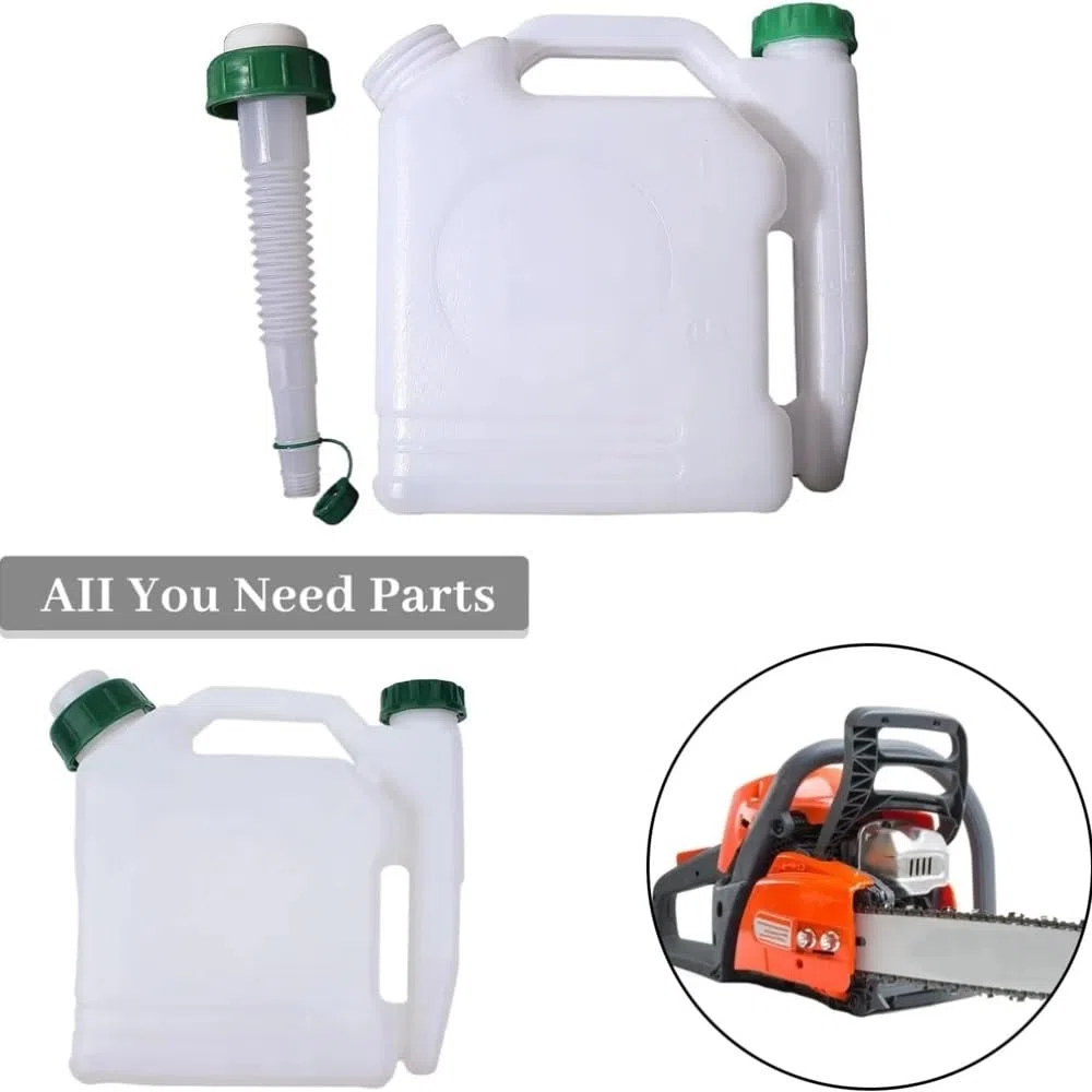 Botella mezcladora de Aceite Combustible de 1.0L y 1L for Motosierra, Apta for 25:1, 50:1, 40:1 y 20:1 Accesorios