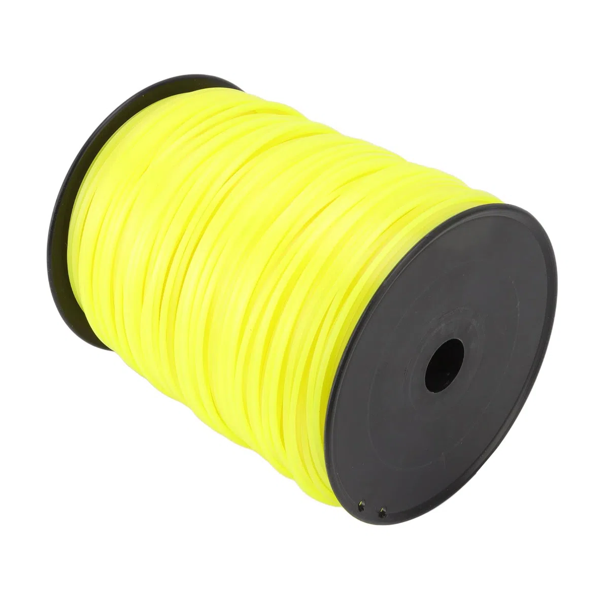 Hilo de desbrozadora de hilo de 3mm, hilo de desbrozadora cuadrada, cable de hilo para cortacésped para, amarillo (300 m/328,08 yardas)