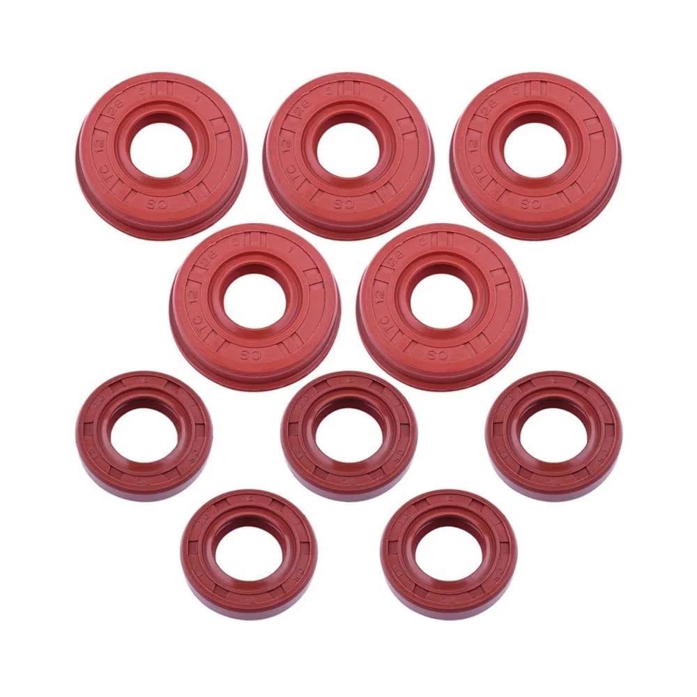 Kit de Sello Aceite Compatible con Motor Motosierra Gasolina pequeño G2500 25 CC y 2500 Accesorios for Piezas Parte