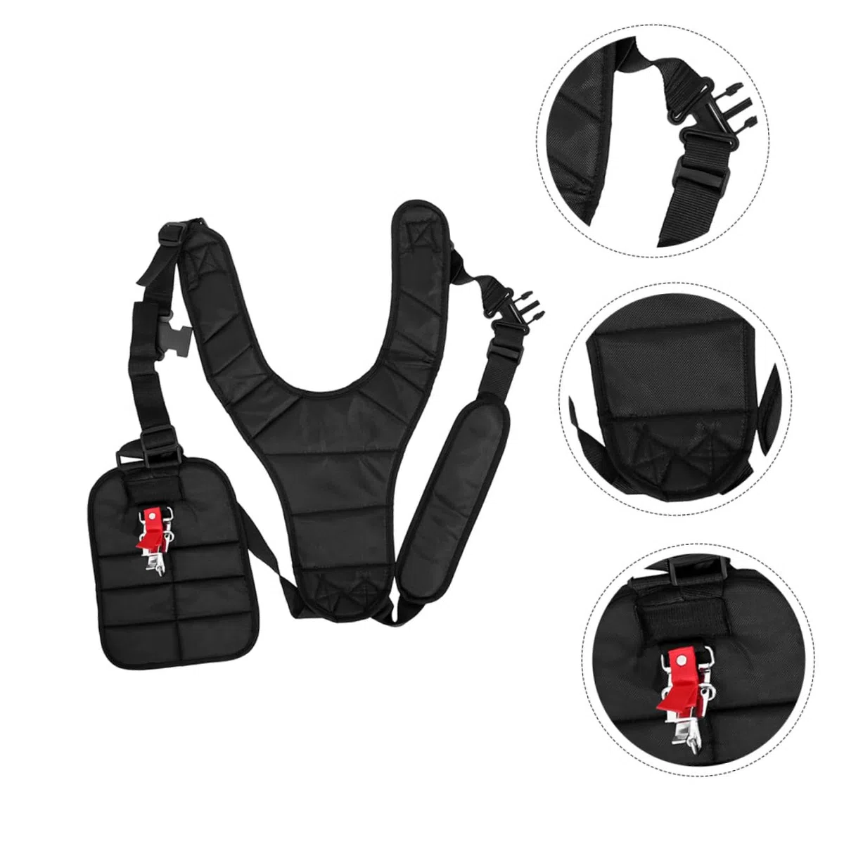 Abaodam 2piezas Correas De Arnés Hombro Correa Acolchada Profesional para Cortacésped para Uso Jardín Motosierra