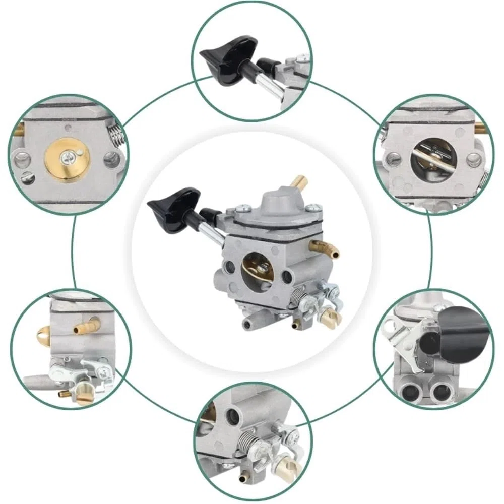 Kit de realimentación del Filtro de Aire del carburador BR600, Compatible con Las Herramientas de Limpieza del jardín y el hogar BR500, BR550, BR 600 y BR700.