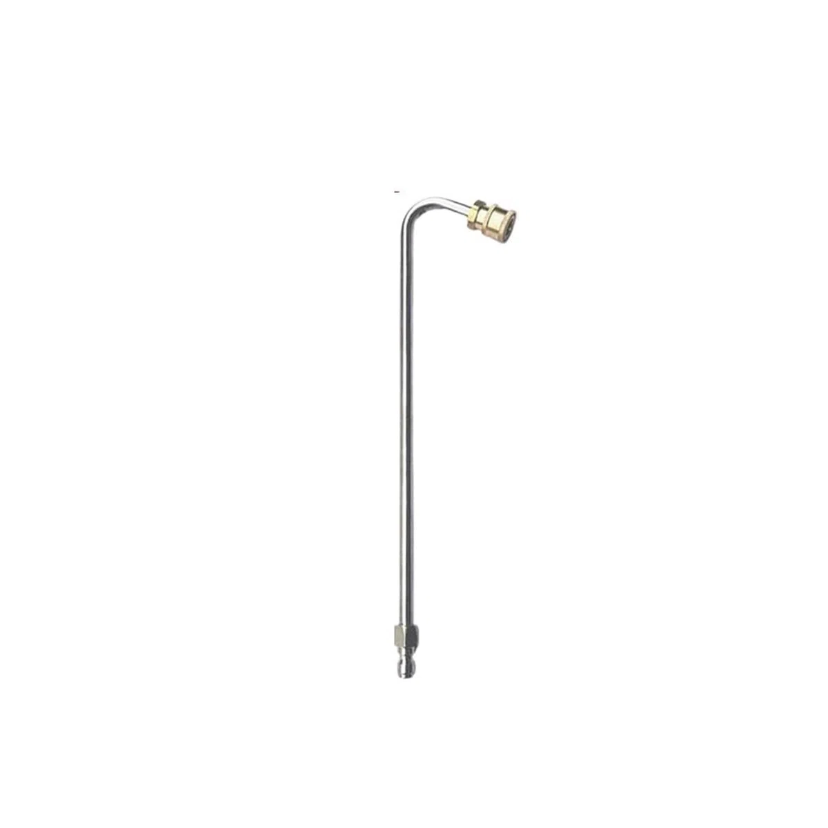 Varita de extensión para lavadora a presión Juego de lanza extensión for hidrolavadora 4000 PSI con conexión rápida 1/4 pulgada for una limpieza eficiente(U shape Long)
