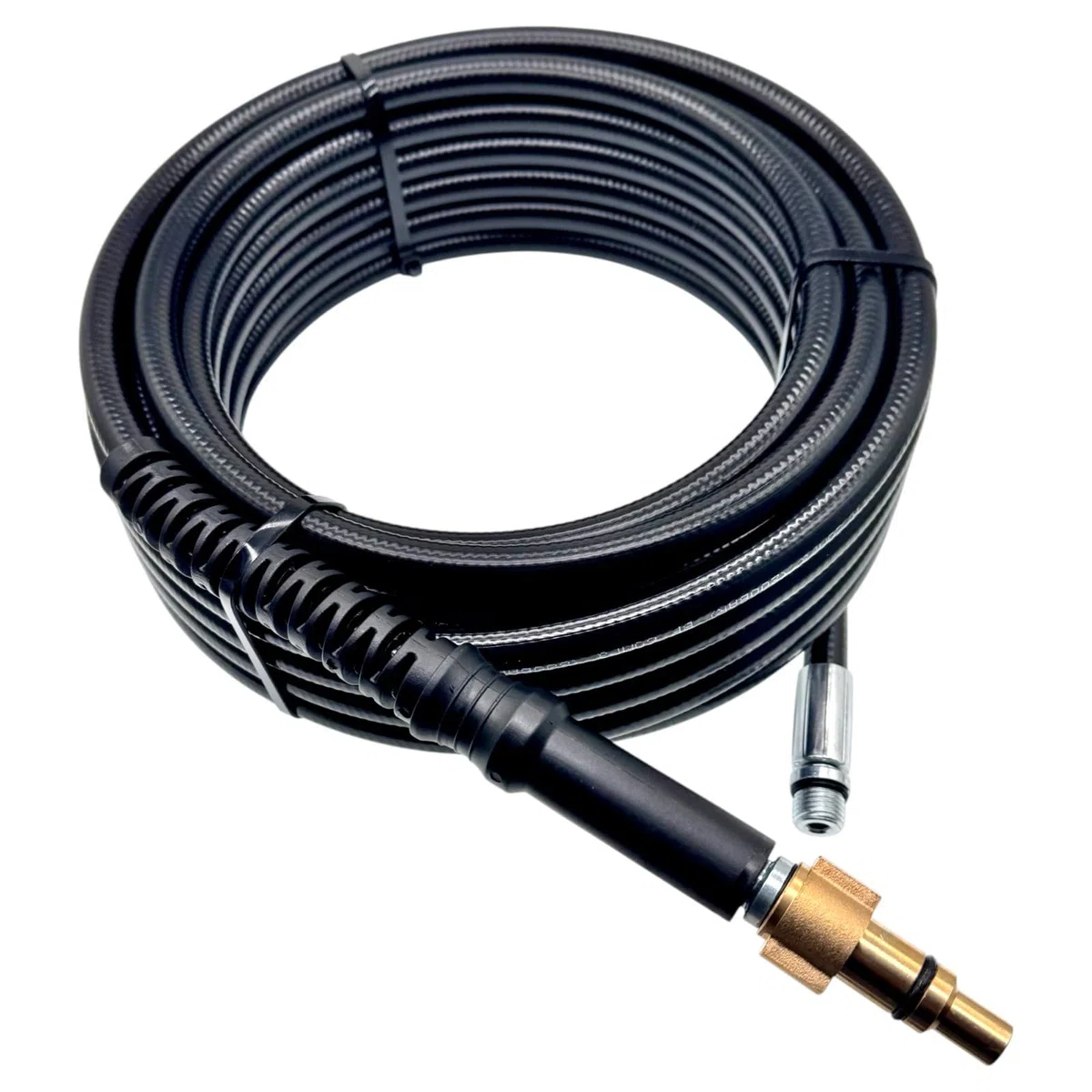 Manguera de alta presión de 3 a 100 metros, para limpiadores de alta presión, adecuada para LAVOR & Kärcher serie K, para drenaje de obstrucciones y limpieza de desagües, manguera de limpieza de