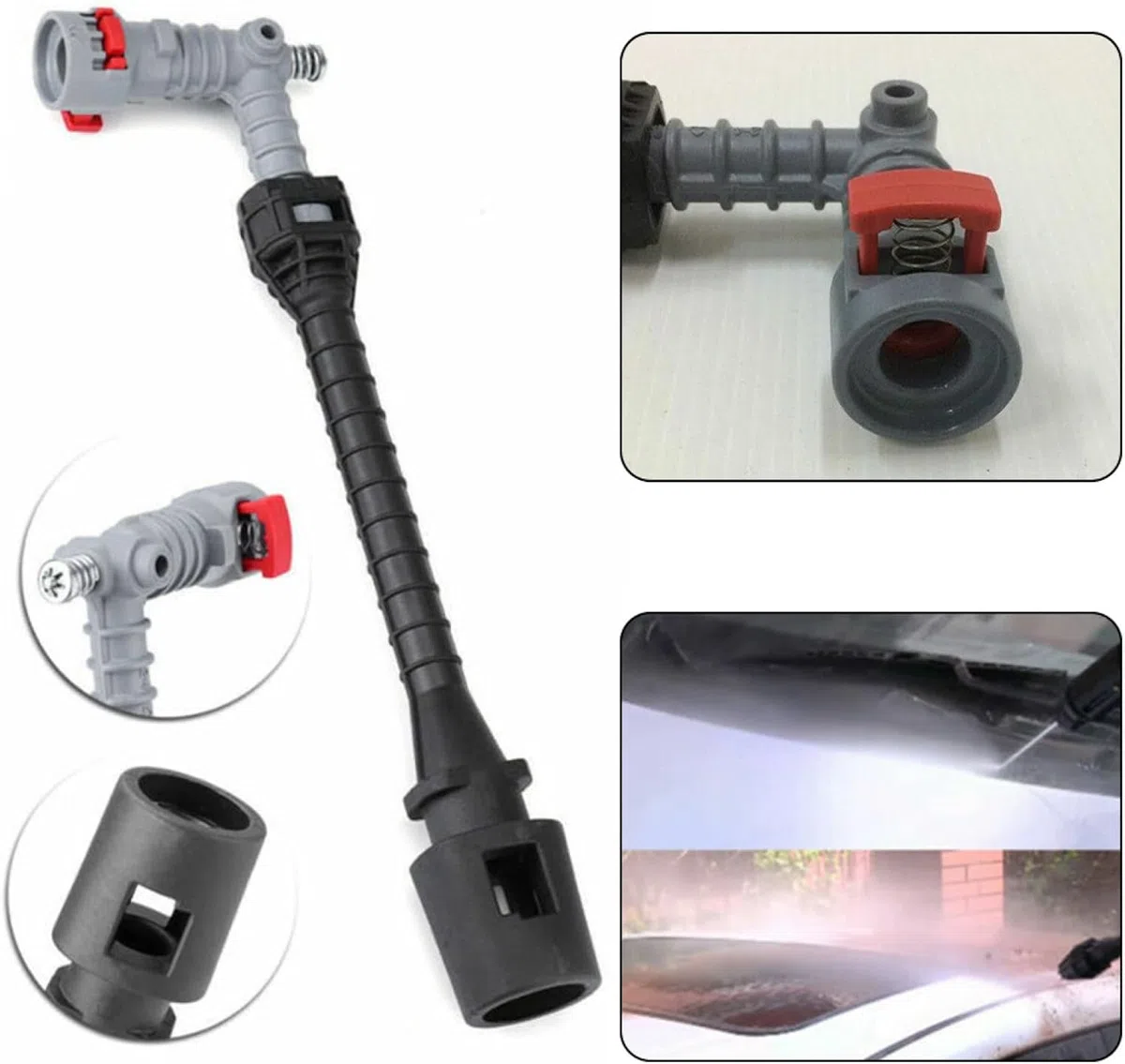 Kit de repuesto para lavadora de alta presión compatible con sistemas OR - Accesorios para una limpieza eficiente, piezas de lavado a presión, fácil inserción, mejora tu potencia de limpieza.