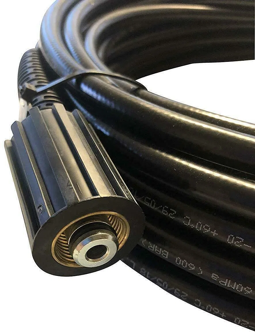 M&M Smartek manguera desatascadora 20 m boquilla giratoria, para Kärcher | Kit desatascador con manguera, adaptadores y boquillas según variante; comprobar conexiones, presión, contenido y equipo.