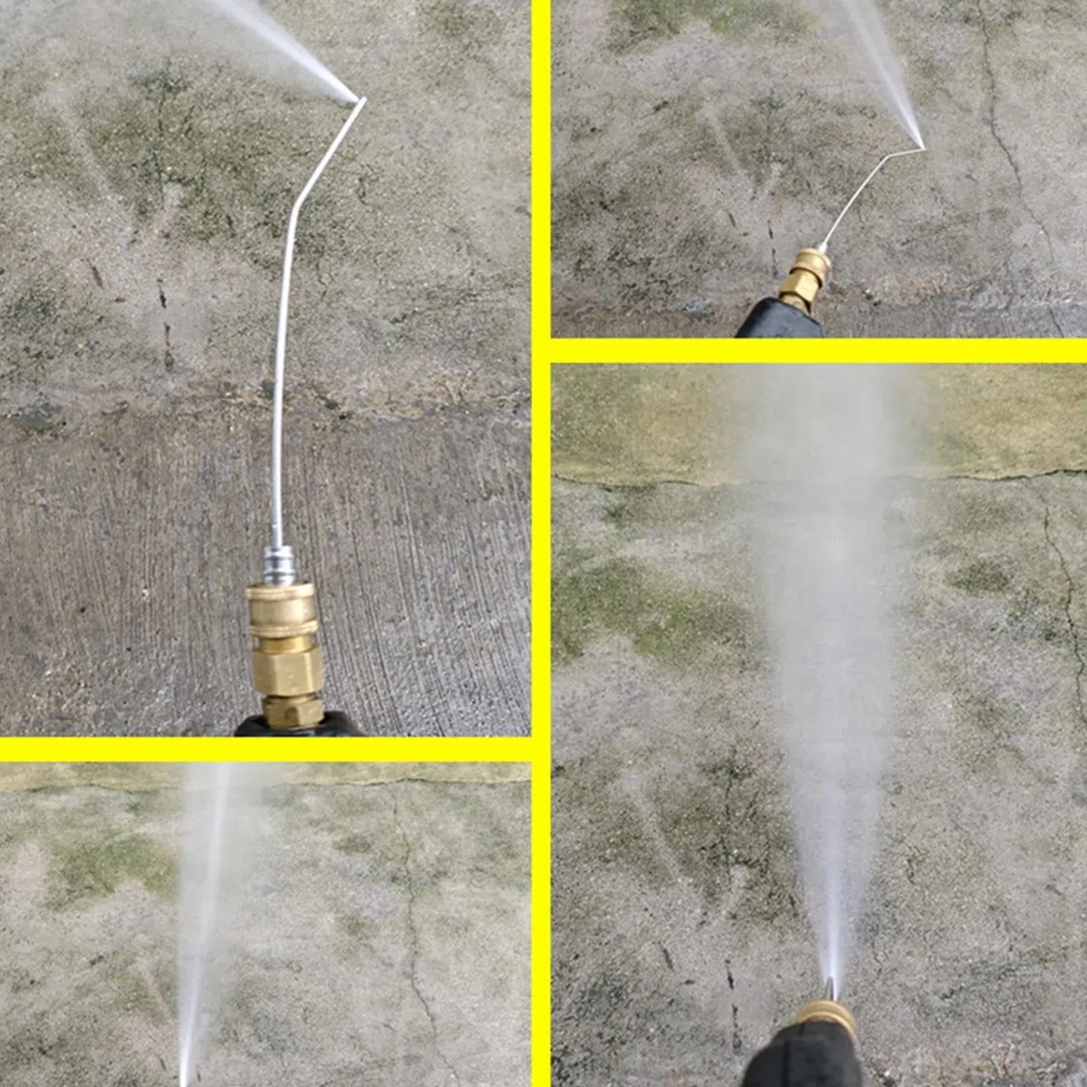 Boquillas Para Hidrolimpiadora Kit Puntas De Aguja Limpiadoras Para Grietas | Boquillas De Aguja Limpiadoras Sin Desmontaje Para Canalones, Desagües, , Aire Acondicionado Y Calentador De Agua