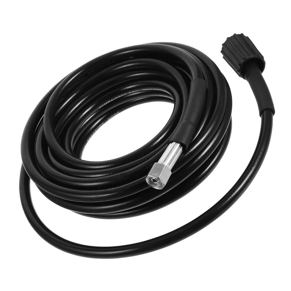 Manguera para Hidrolavadora de Alta Presión Manguera de Extensión para Hidrolimpiadora Jardín 8m 160Bar M22 Rosca Hembra /15 y M22/15 Presión Máxima 160 Bar Agua Fría