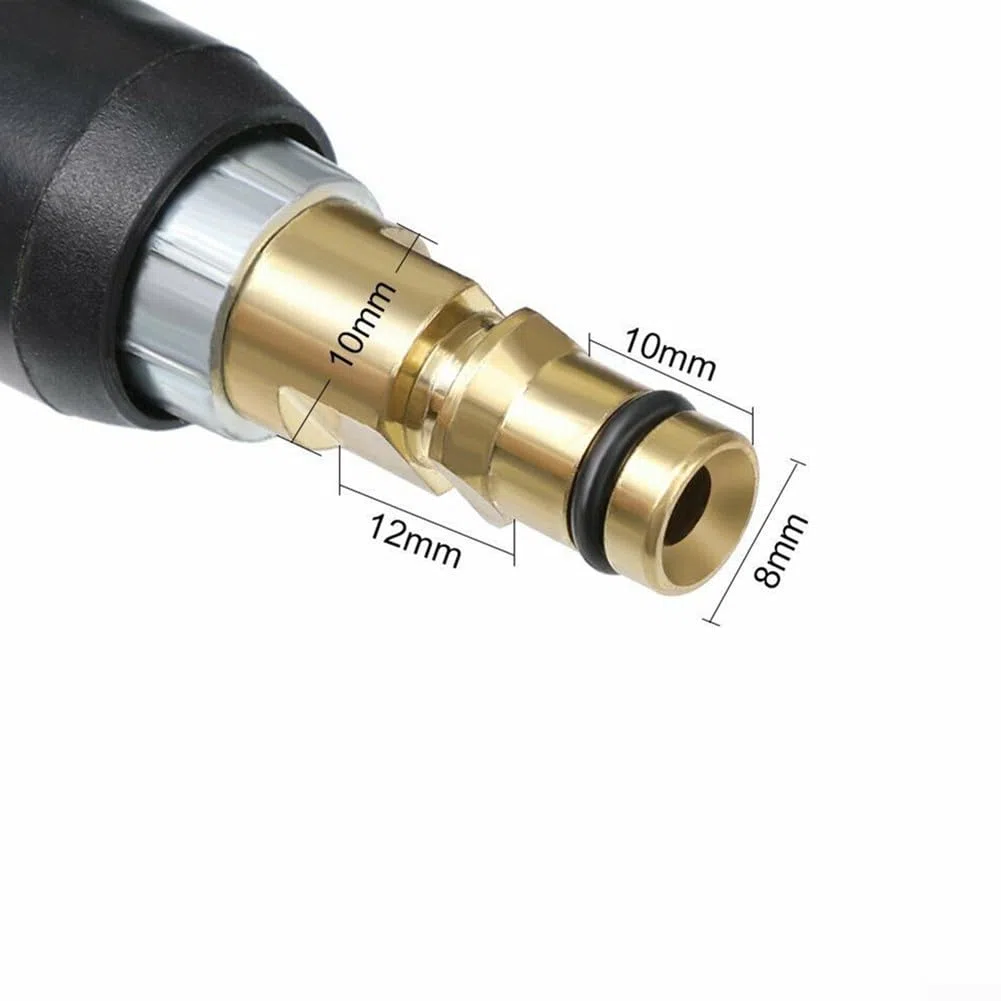 Manguera de repuesto para lavadora a presión para la serie K2-K7 de conexión rápida, compatible con manguera de extensión de alta presión de 180 bar 2610 PSI con ajuste de latón para modelos K2 K4 K5